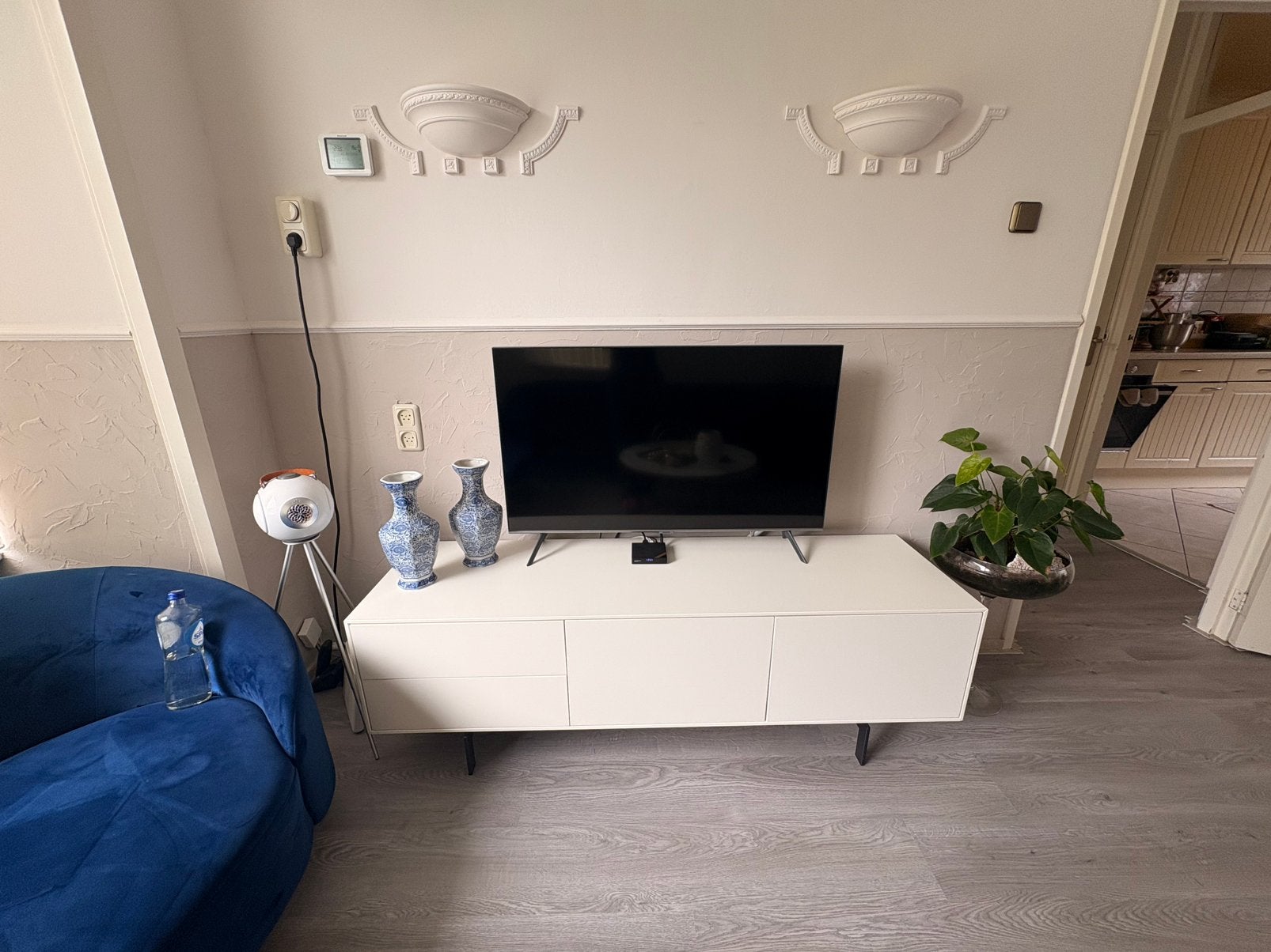 Goossens tv meubel, Ophalen, Overige materialen, Modern design, 150 tot 200 cm