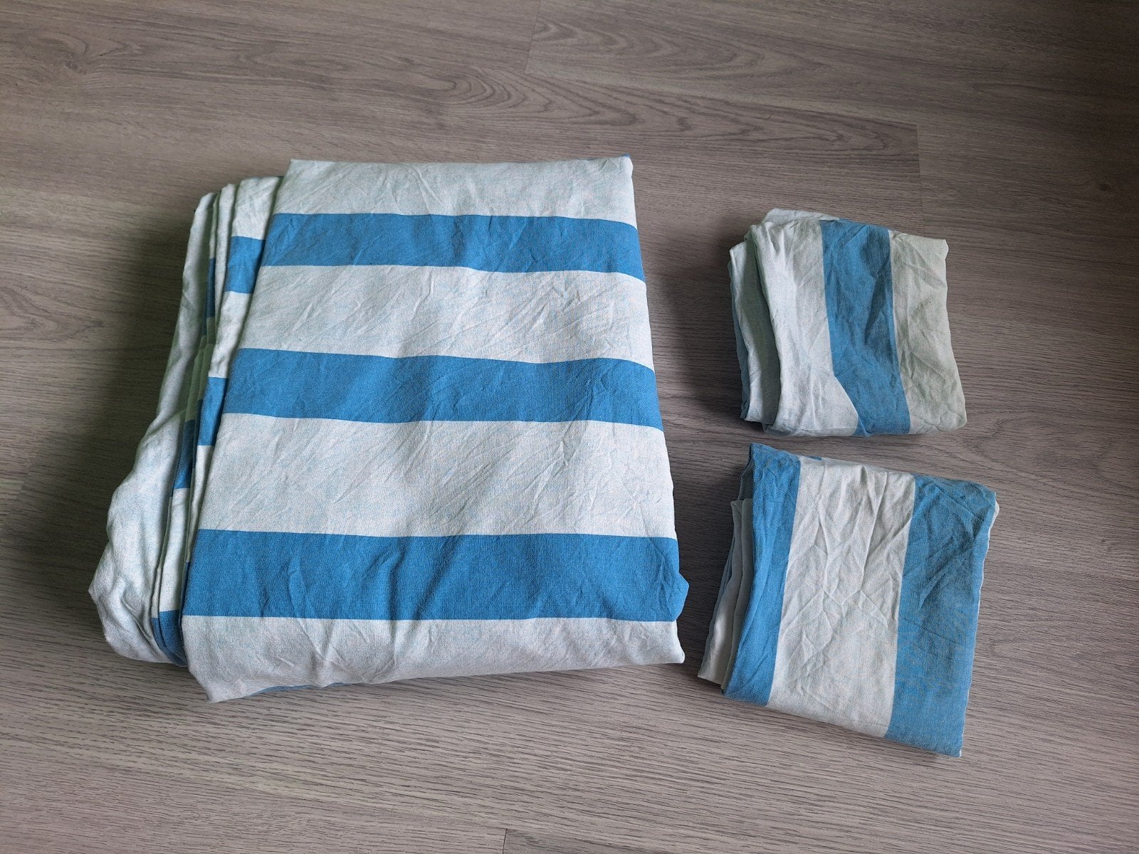 2 persoons dekbedovertrek, Huis en Inrichting, Gebruikt, Eenpersoons, Blauw, Dekbedovertrek