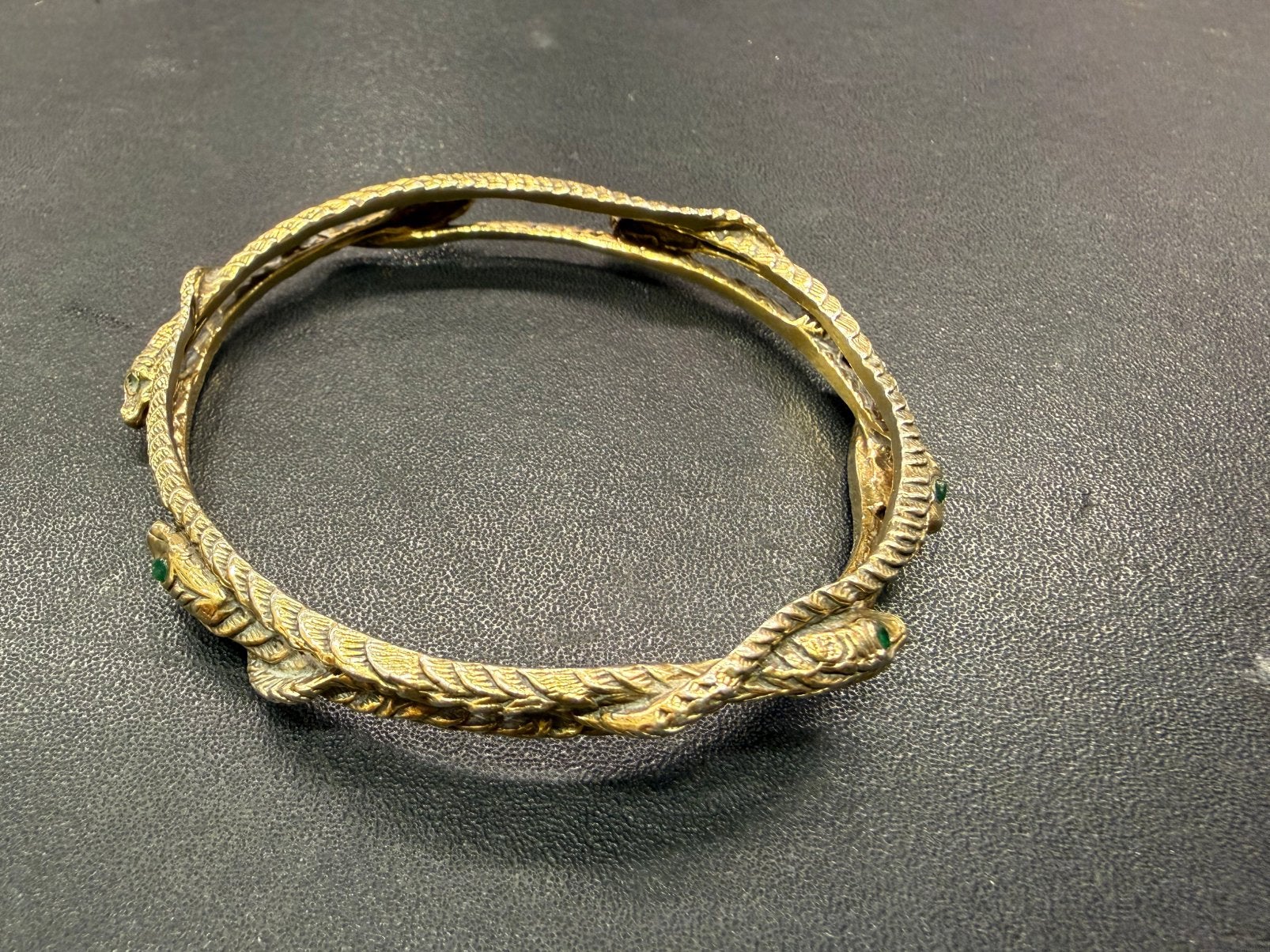 Antiek zilveren slaven armband, Ophalen of Verzenden