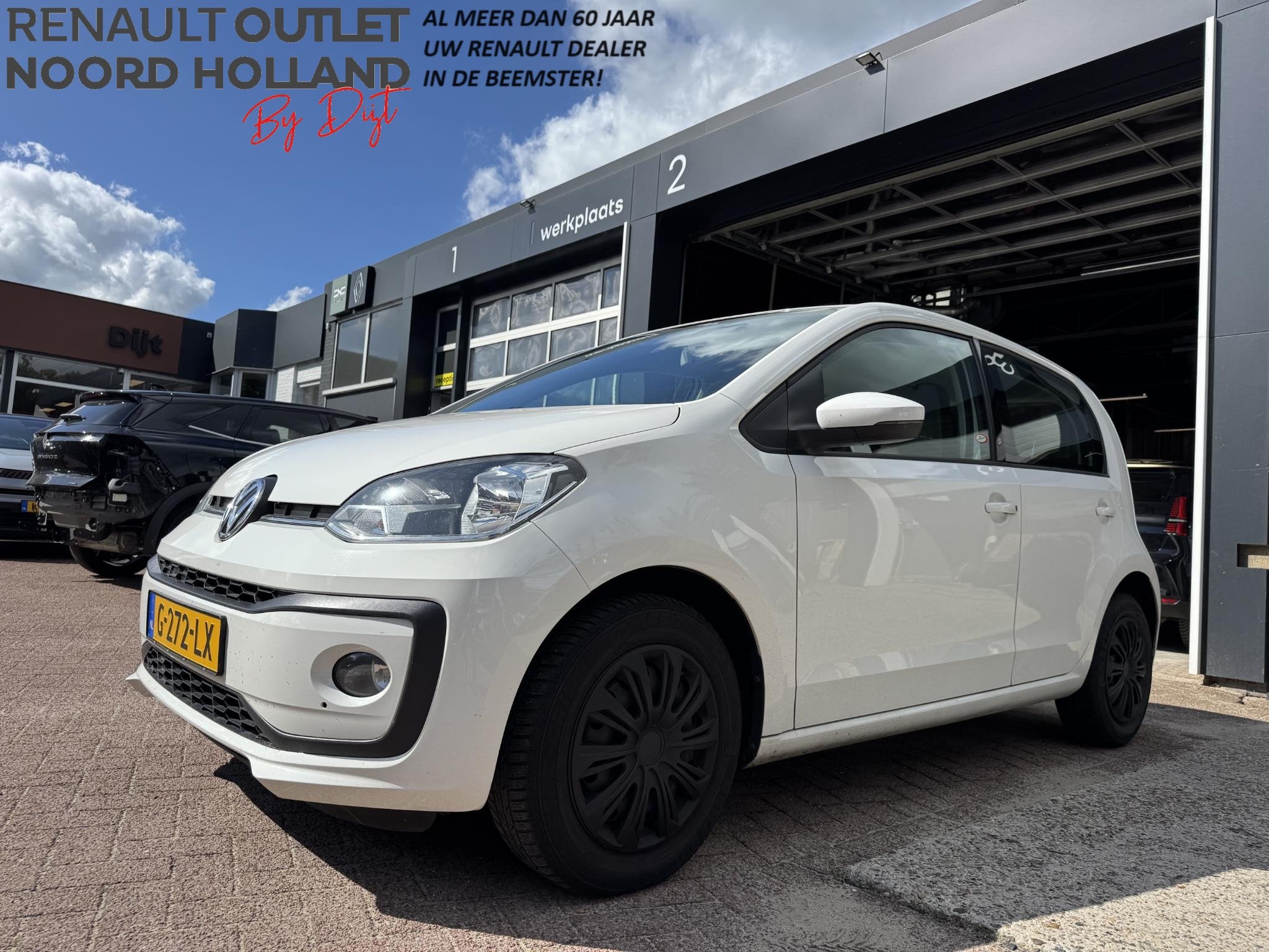 Volkswagen Up! 1.0 BMT up! beats, Auto's, Voorwielaandrijving, Stof, Gebruikt, Bedrijf