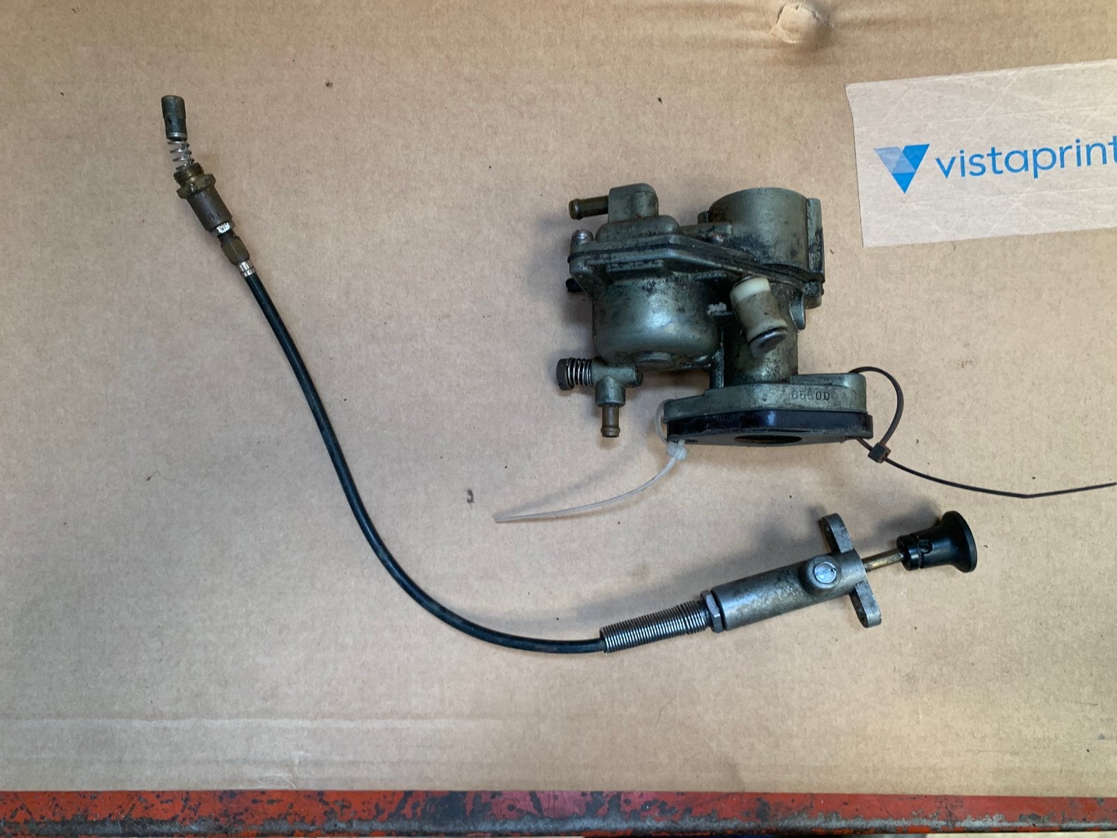 Yamaha carburateur, Ophalen of Verzenden, Gebruikt, Motor en Techniek, Zeilboot of Motorboot