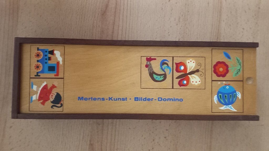 Mertens-Kunst-Bilder-Domino, Ophalen of Verzenden, Zo goed als nieuw