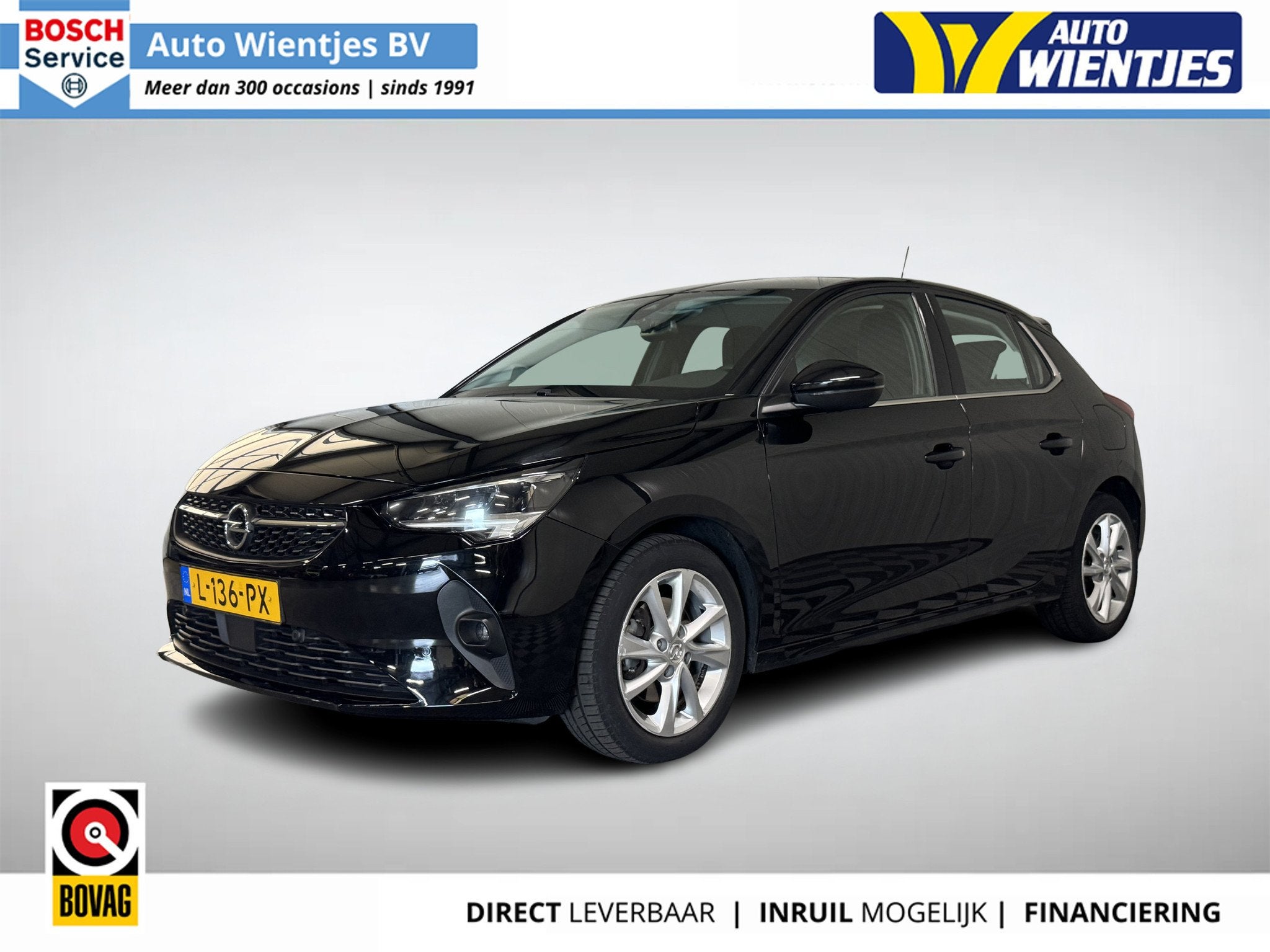 Opel Corsa 1.2 Aut | Elegance 5-Drs | Navi | Camera | Virtua, Auto's, Automaat, Regensensor, Gebruikt, Euro 6