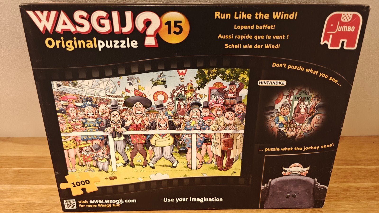 Wasgij Original 15 - Lopend buffet! (1000 stukjes), Ophalen of Verzenden, 500 t/m 1500 stukjes