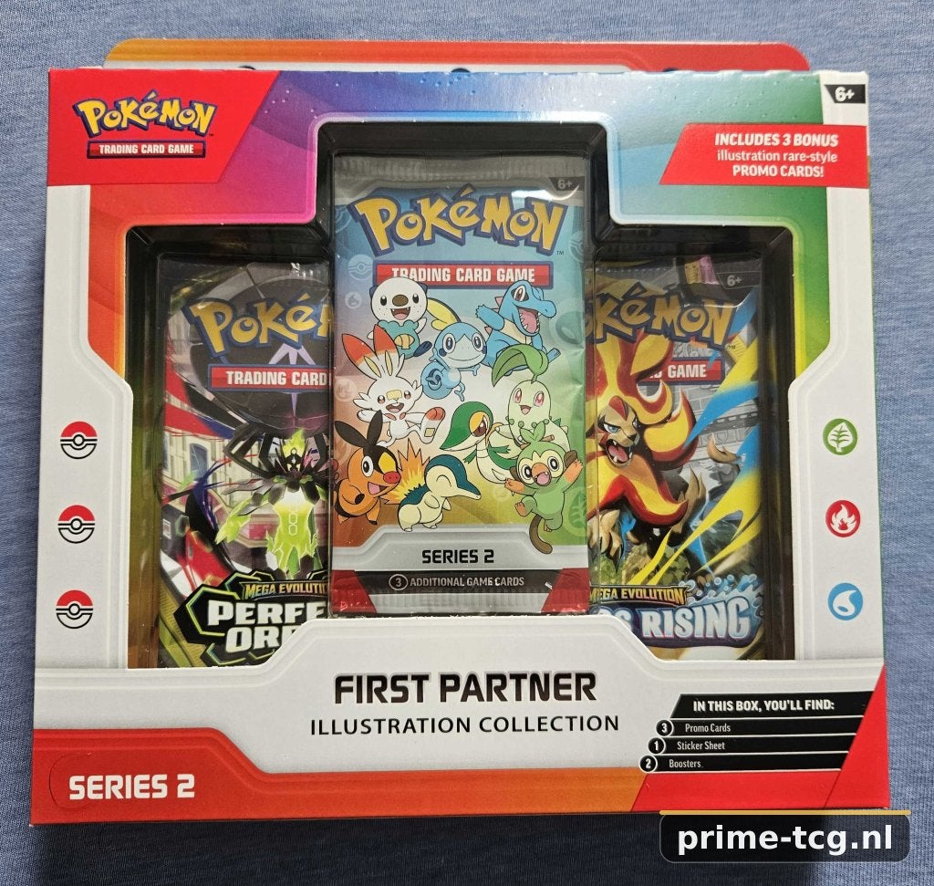 Pokémon First Partner Illustration Collection – Series 2, Ophalen, Nieuw, Boosterbox