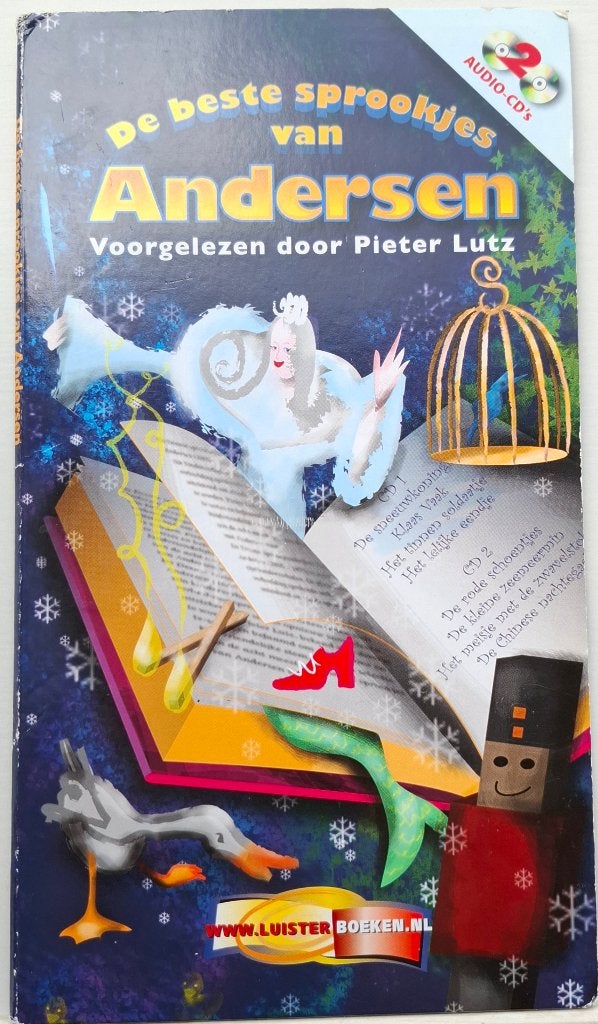 De beste sprookjes van Andersen 2 cd luisterboek, Boeken, Ophalen of Verzenden, Hans Christian Andersen, Cd, Kind