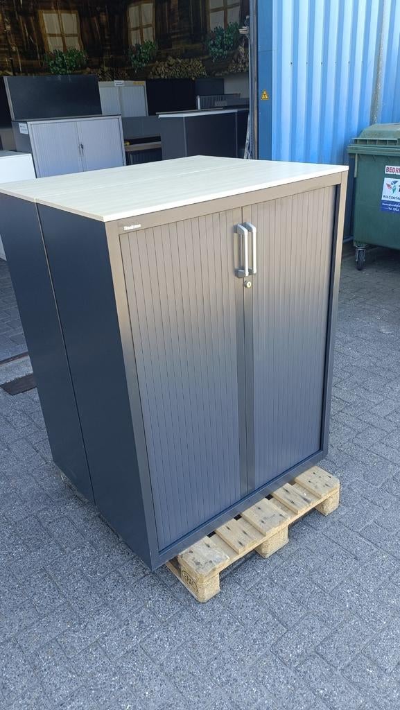 Steelcase metalen roldeurkasten archiefkasten, KHR, Meerdere deuren, Steelcase, Metaal