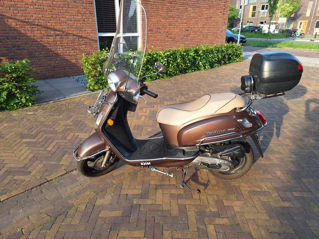 Sym Fiddle 2 50S, Ophalen, Gebruikt, 49 cc, Benzine