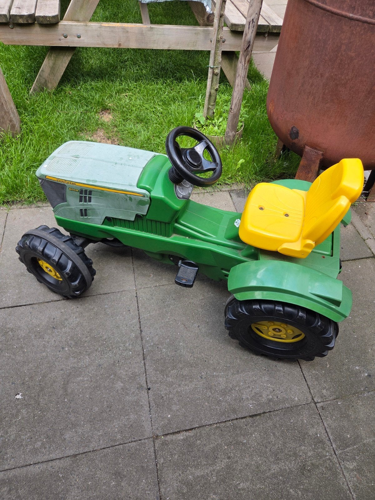  John Deere 6210R

traptractor voor kinderen, Kinderen en Baby's, Speelgoed | Buiten | Voertuigen en Loopfietsen, Ophalen, Gebruikt