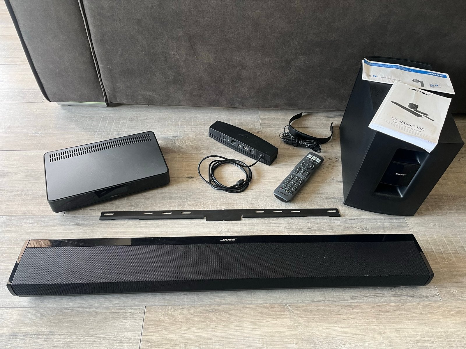 Bose CineMate 130 Home Cinema Systeem - Zo goed als nieuw, Soundbar, 70 watt of meer, Zo goed als nieuw, Overige spelers