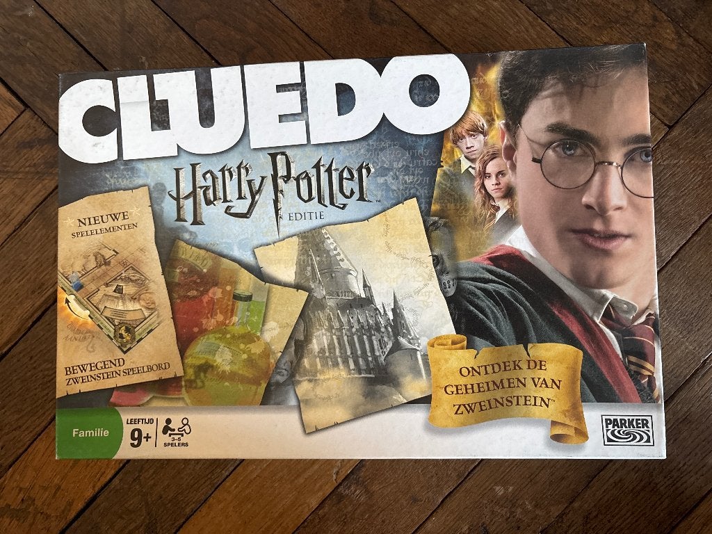 Harry potter cluedo spel, Ophalen of Verzenden, Zo goed als nieuw, Parker