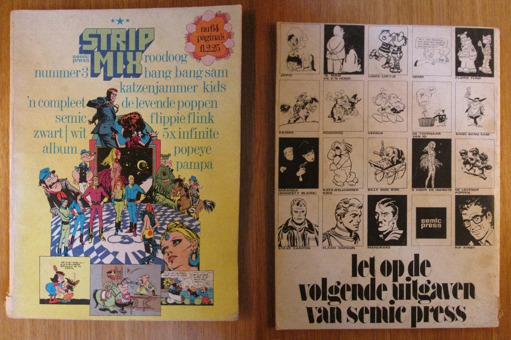 Strip Mix 3 (SC), Eén stripboek, Ophalen of Verzenden, Gelezen, Diverse tekenaars en schrijvers