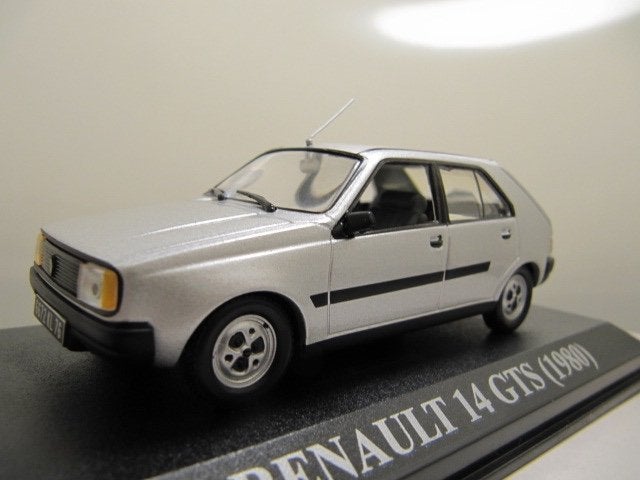 Renault 14 GTS 1:43 zilver, Ophalen of Verzenden, Nieuw, Auto, Overige merken