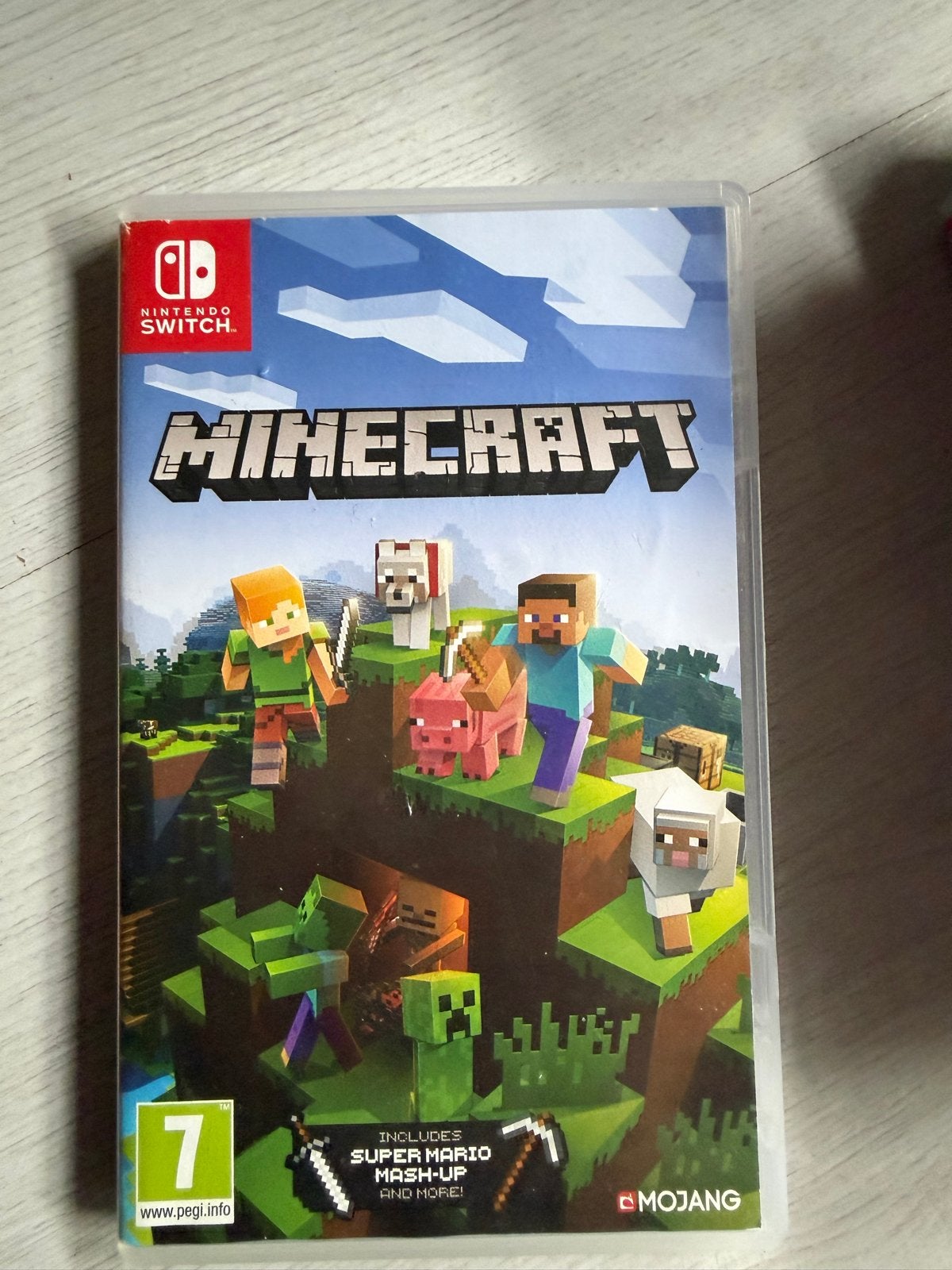 Minecraft Nintendo Switch Game, Spelcomputers en Games, Games | Nintendo Switch, Verzenden, Eén computer, Zo goed als nieuw, 3 spelers of meer