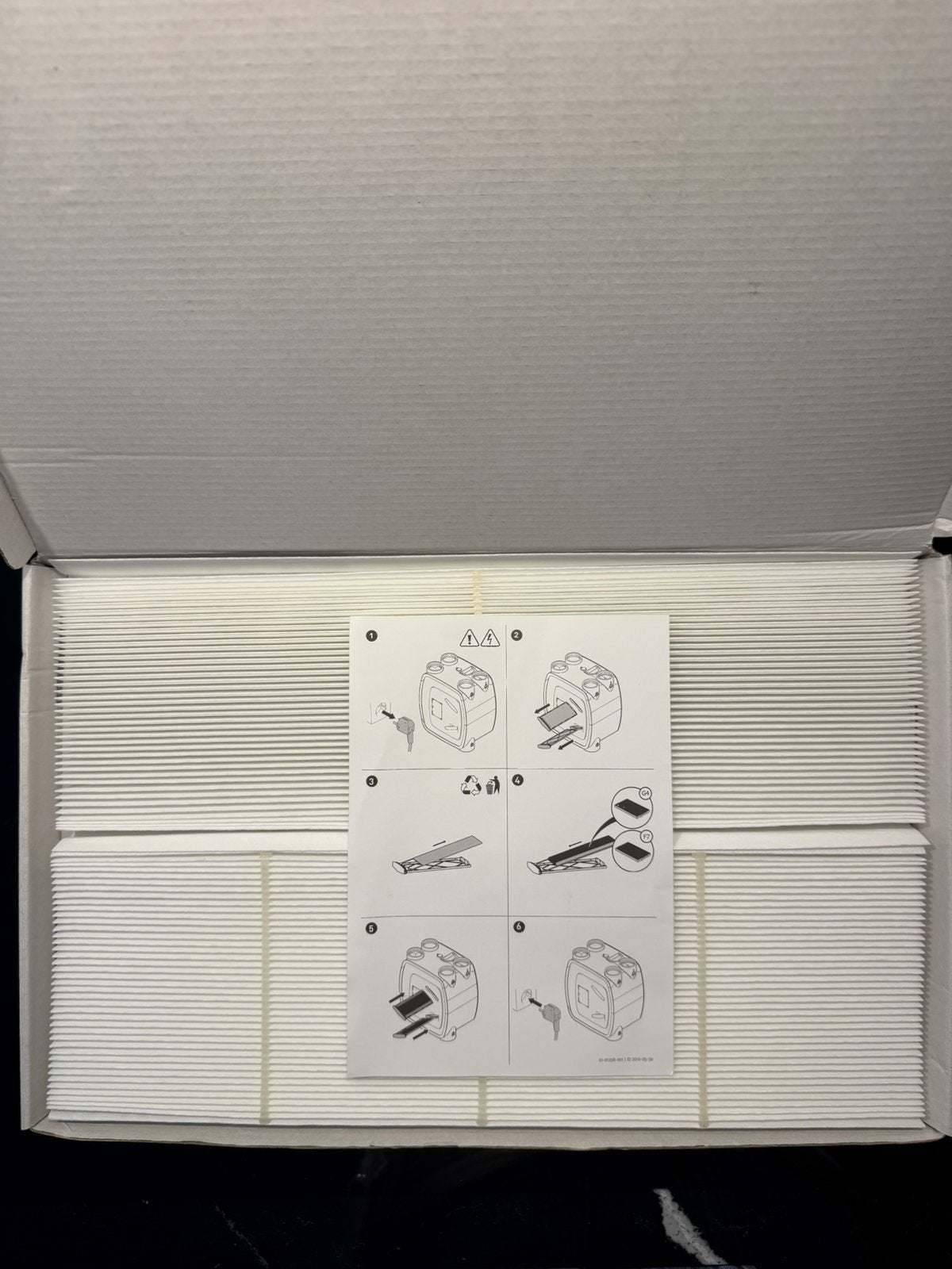 2 x ITHO Daalderop Filterset HRU 350, G4/ISO 65%, Verzenden, Nieuw, Ventilator