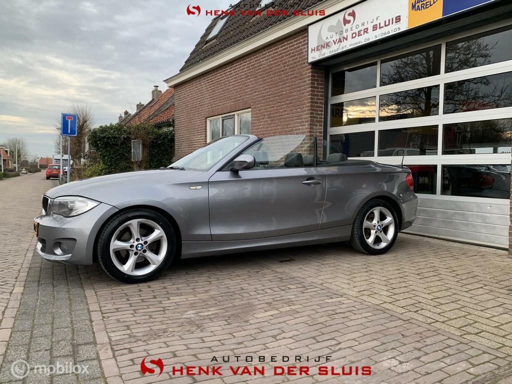 BMW 1-serie Cabrio 118i High Executive, Euro 5, Achterwielaandrijving, Cabriolet, 4 stoelen