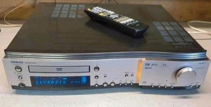 Onkyo home cinema receiver dr-s20 + afstandsbediening, Ophalen of Verzenden, Gebruikt, Overige merken