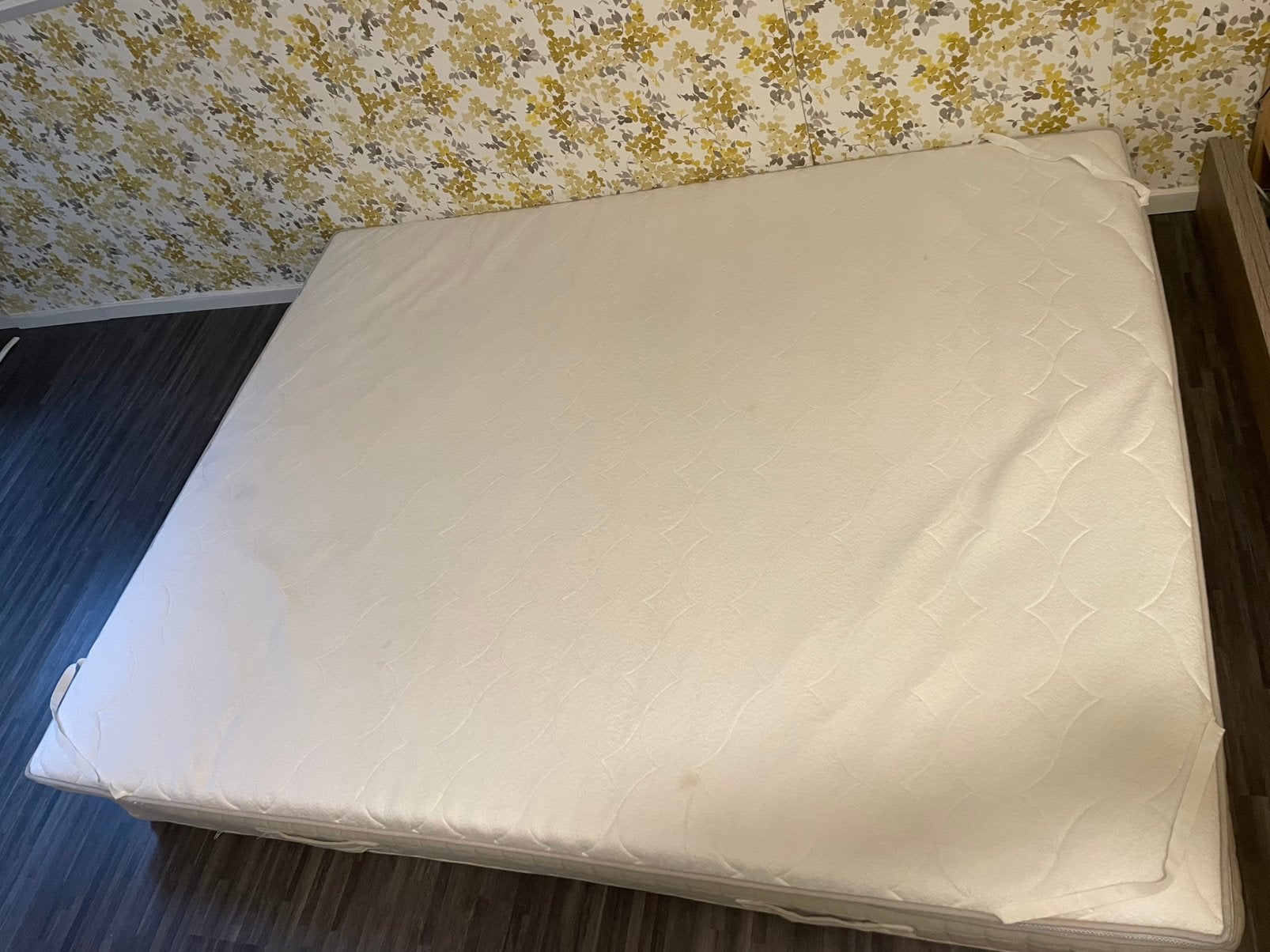 Mattress and topper 160x200, Ophalen, Gebruikt, Tweepersoons, Matras