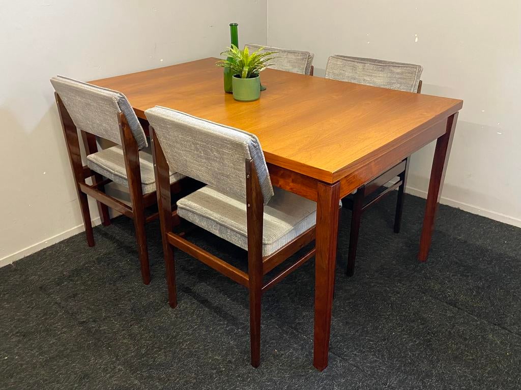 Topform vintage eethoek retro palissander jaren 60/70, Ophalen