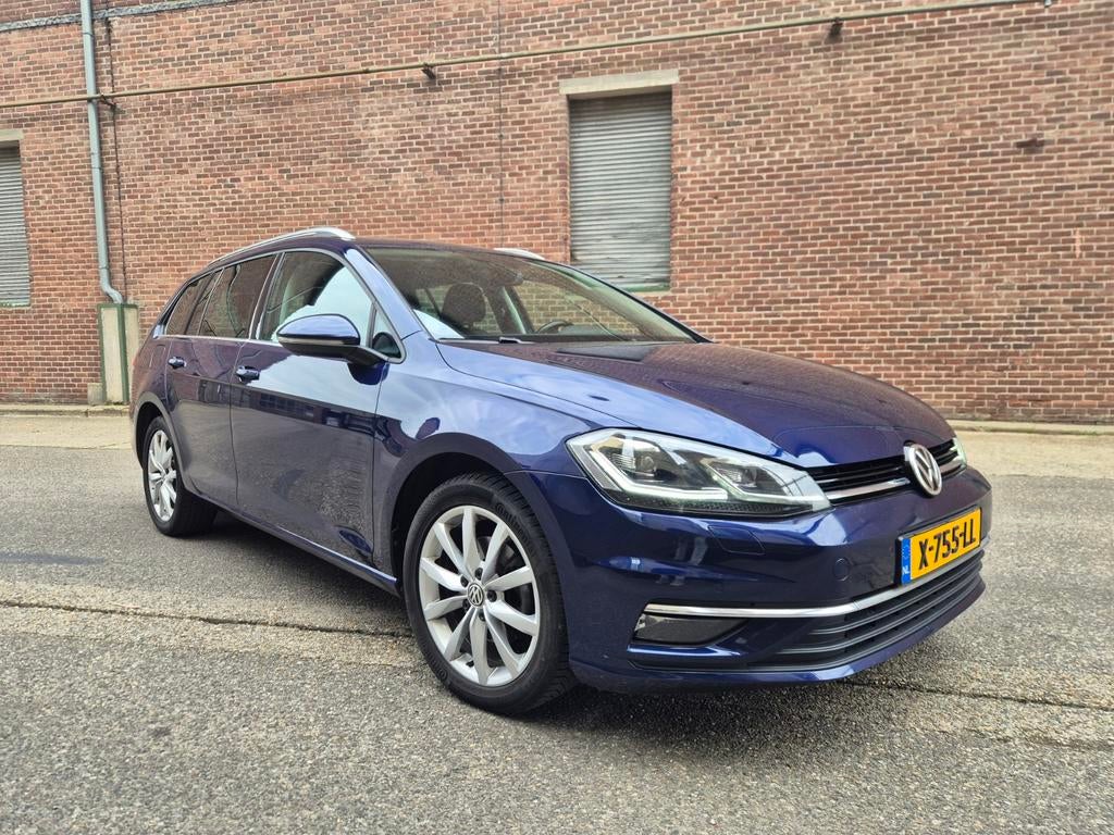Volkswagen Golf Variant 1.5 TSI 150pk 7-DSG 2020 Blauw, Auto's, 1498 cc, Zwart, 4 cilinders, Blauw