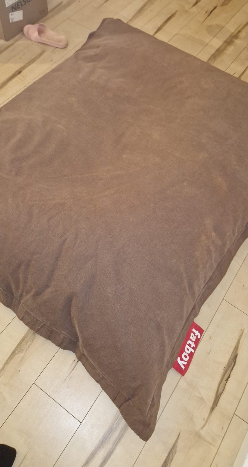 Fatboy Original Stonewashed Zitzak - Bruin, Ophalen, Gebruikt, Bruin, Zitzak