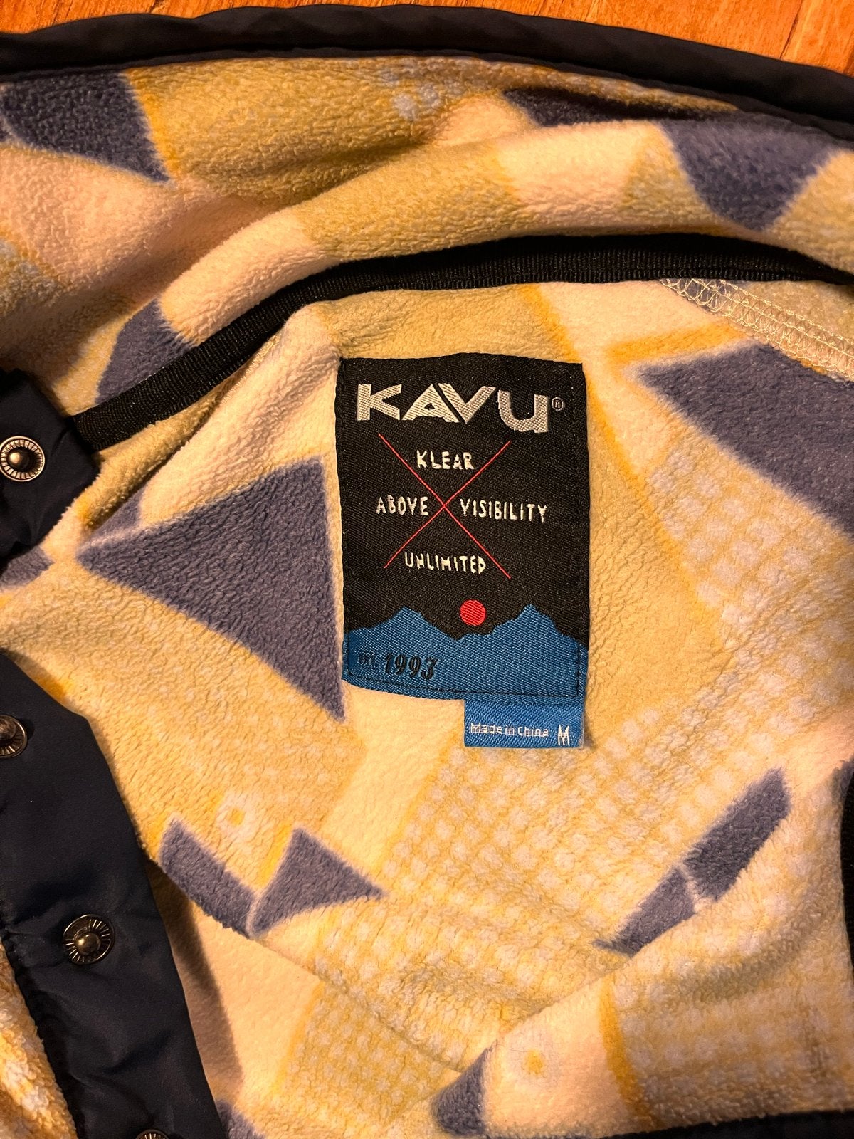KAVU Teannaway Pullover Trui - Maat M, Ophalen of Verzenden, Gedragen, Maat 48/50 (M), Meerkleurig