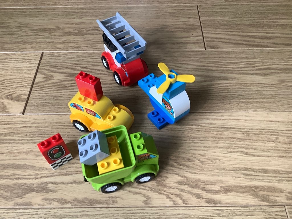 Duplo voertuigen set, Ophalen of Verzenden, Gebruikt, Complete set, Duplo