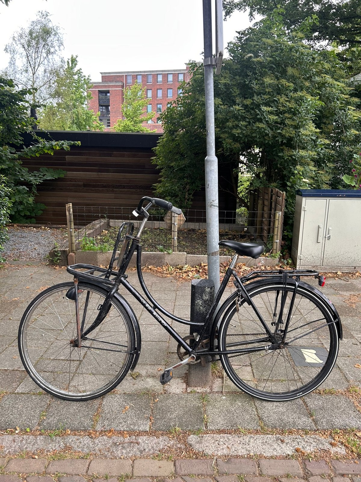 Fiets met rekje, Fietsen en Brommers, Fietsen | Dames | Damesfietsen, 56 cm of meer, Ophalen, Gebruikt, Overige merken