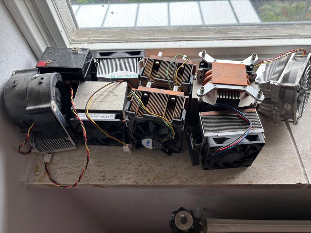 Processor koelingen, Ophalen of Verzenden, Zo goed als nieuw, Luchtkoeling
