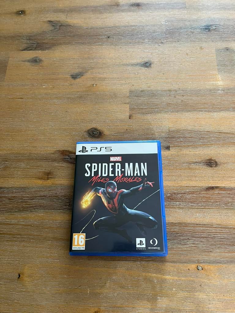 Spiderman Miles Morales ps5, 1 speler, Ophalen of Verzenden, Zo goed als nieuw, Avontuur en Actie