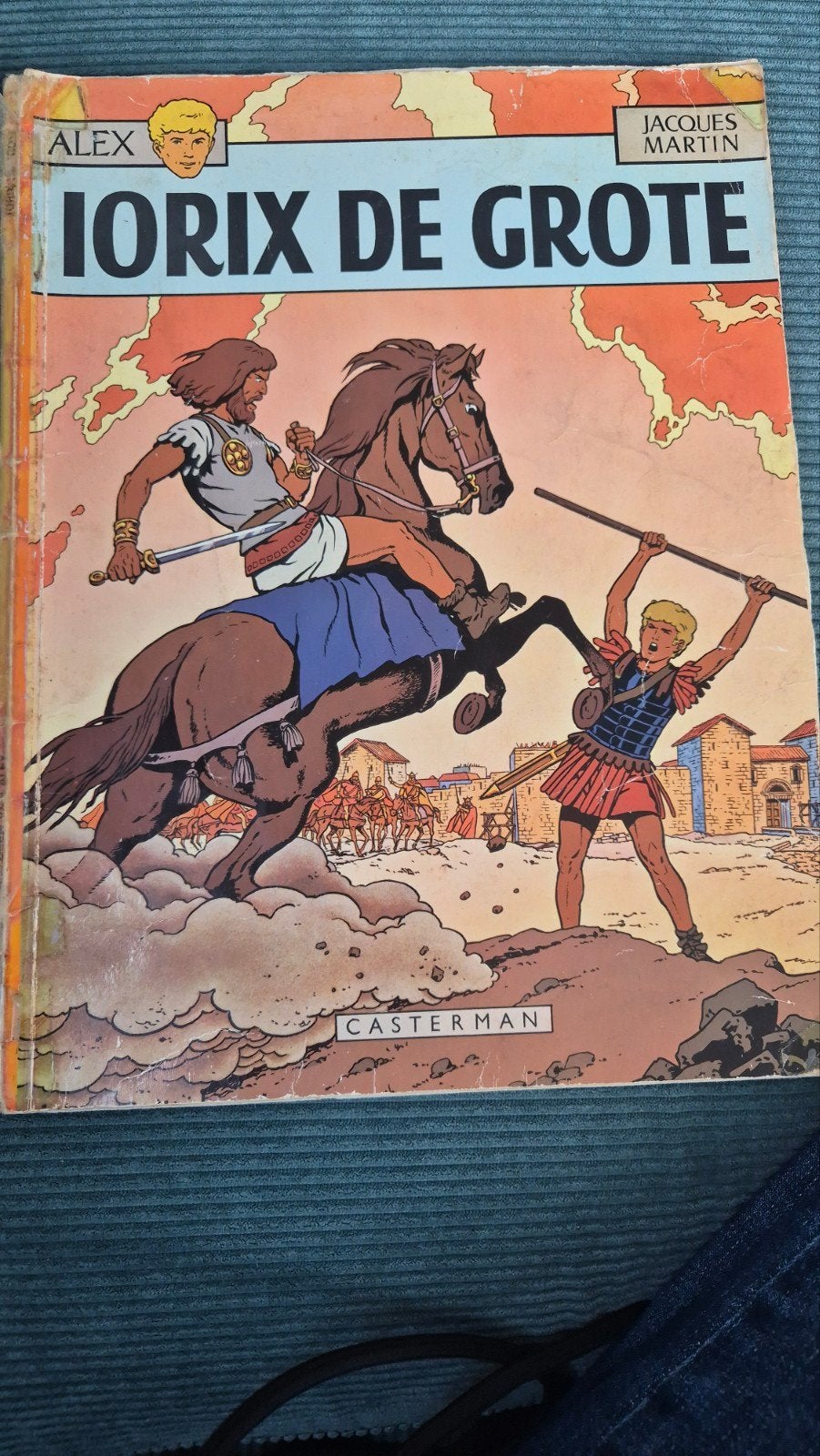 De Avonturen van Alex - Iorix de Grote (Casterman 1972), Gelezen, Eén stripboek, Ophalen of Verzenden, Jacques Martin