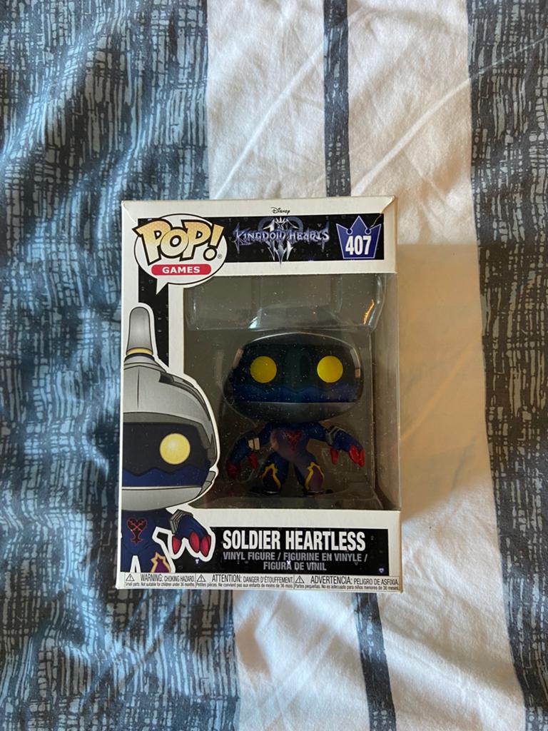 Soldier heartless 407 funko, Kinderen en Baby's, Speelgoed | Actiefiguren, Ophalen of Verzenden