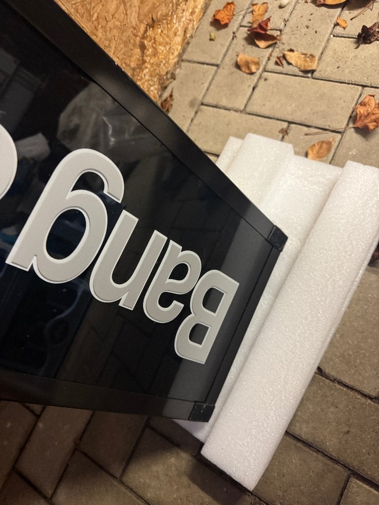 Bang en Olufsen B&O Lichtbak Reklam, Ophalen of Verzenden, Gebruikt, Bang & Olufsen