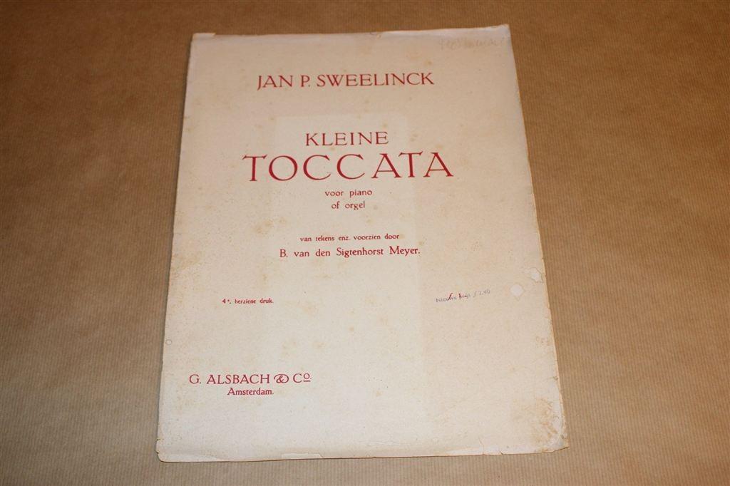J.P. Sweelinck — Toccata voor Piano of Orgel [ca. 1960], Ophalen of Verzenden, Gebruikt, Artiest of Componist, Orgel