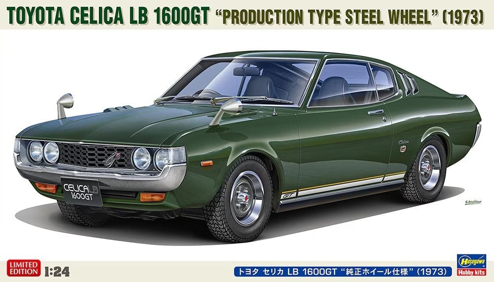 Toyota Celica LB 1600GT 1973, 1/24, Hasegawa, Overige merken, Auto, ., 1:32 tot 1:50