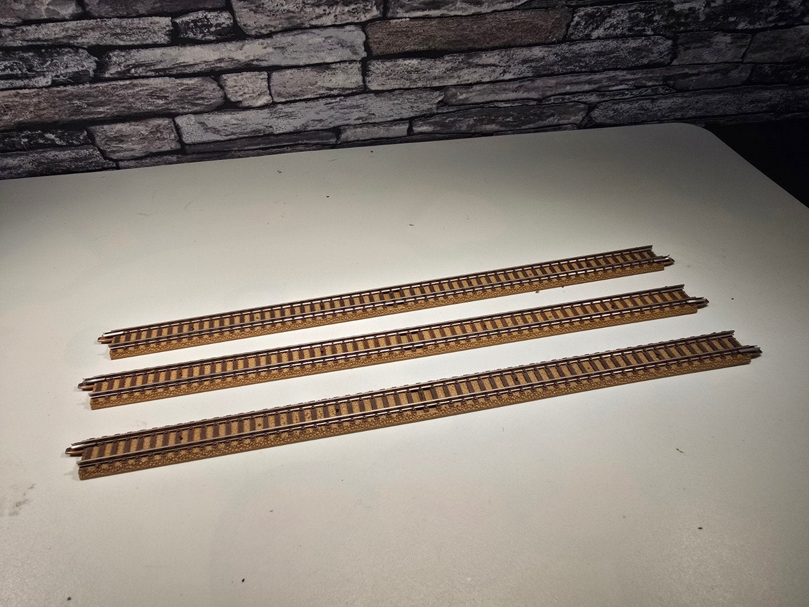3x tomix s280 rechte rails N spoor modeltrein 1:160, Ophalen of Verzenden, Zo goed als nieuw, Rails, Overige merken