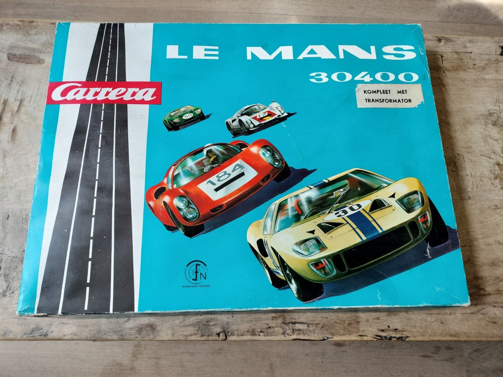 Racebaan Carrera le mans, Ophalen, Gebruikt, Elektrisch, Carrera