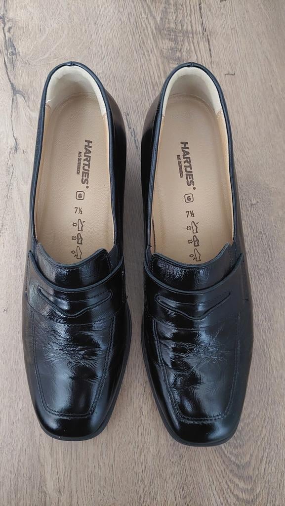 Z.g.a.n pumps van Hartjes 41,5 (7.5) H - valt als 42, Pumps, Zwart, Ophalen of Verzenden, Zo goed als nieuw