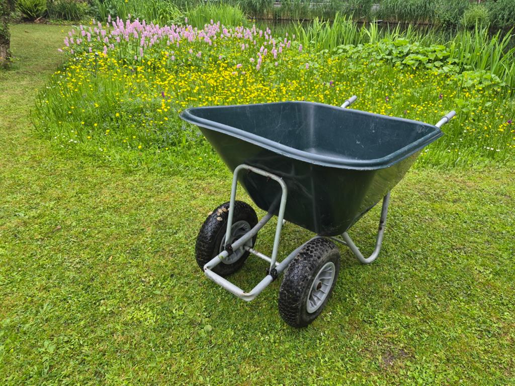Grote kruiwagen kruiwagenonline, zo goed als nieuw, 2 wielen, Ophalen, Tweewielig, Zo goed als nieuw, Handmatig
