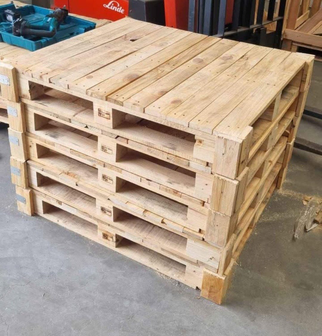 Pallets met dicht dek, Minder dan 25 mm, Nieuw, Ophalen of Verzenden, Pallet
