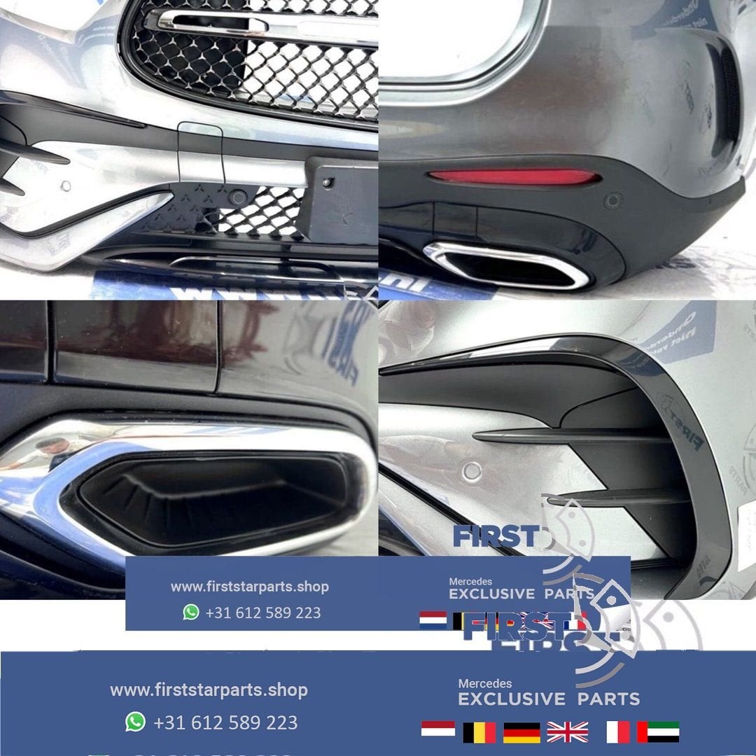 W254 GLC AMG VOORBUMPER + ACHTERBUMPER GRIJS COMPLEET PAKKET, Auto-onderdelen, Gebruikt, -, Ophalen of Verzenden, Bumper