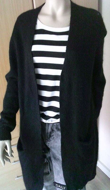 Sissy Boy zwart lang vest maat XL, Kleding | Dames, Verzenden, Zwart, Maat 46/48 (XL) of groter, Sissy-Boy