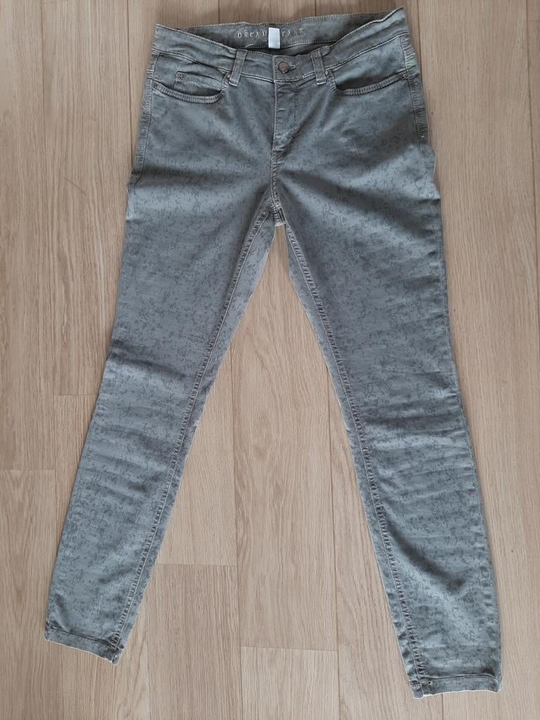 Mac jeans skinny print, Ophalen of Verzenden, Zo goed als nieuw, Grijs, W30 - W32 (confectie 38/40)