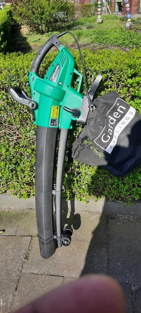 Bladblazer en zuiger Garden, Ophalen of Verzenden, Zo goed als nieuw, Elektrisch