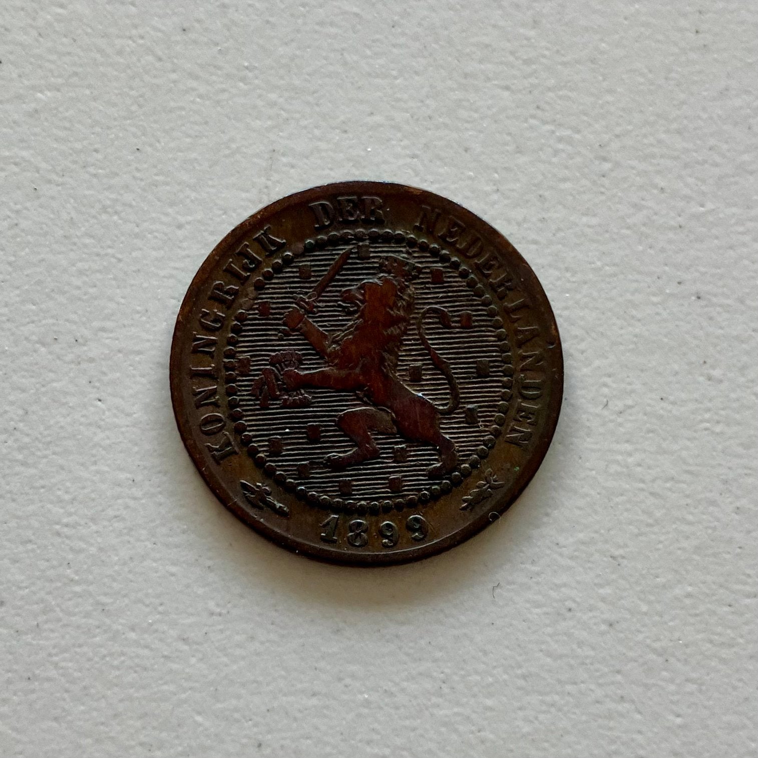 Nederland 1 cent 1899, Verzenden, Koningin Wilhelmina, 1 cent