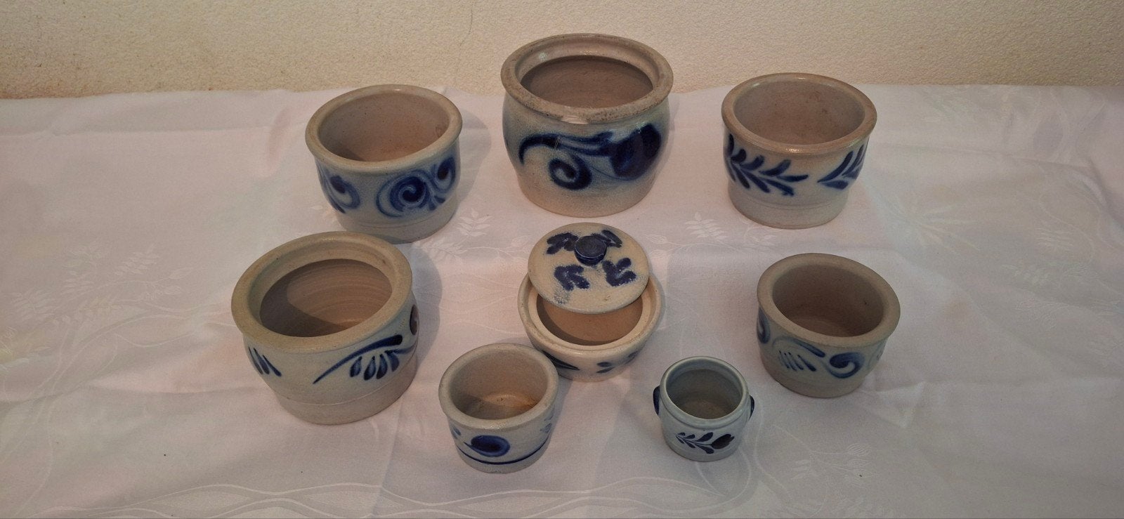 Set van 8 Keulse potten - Diverse maten, Ophalen