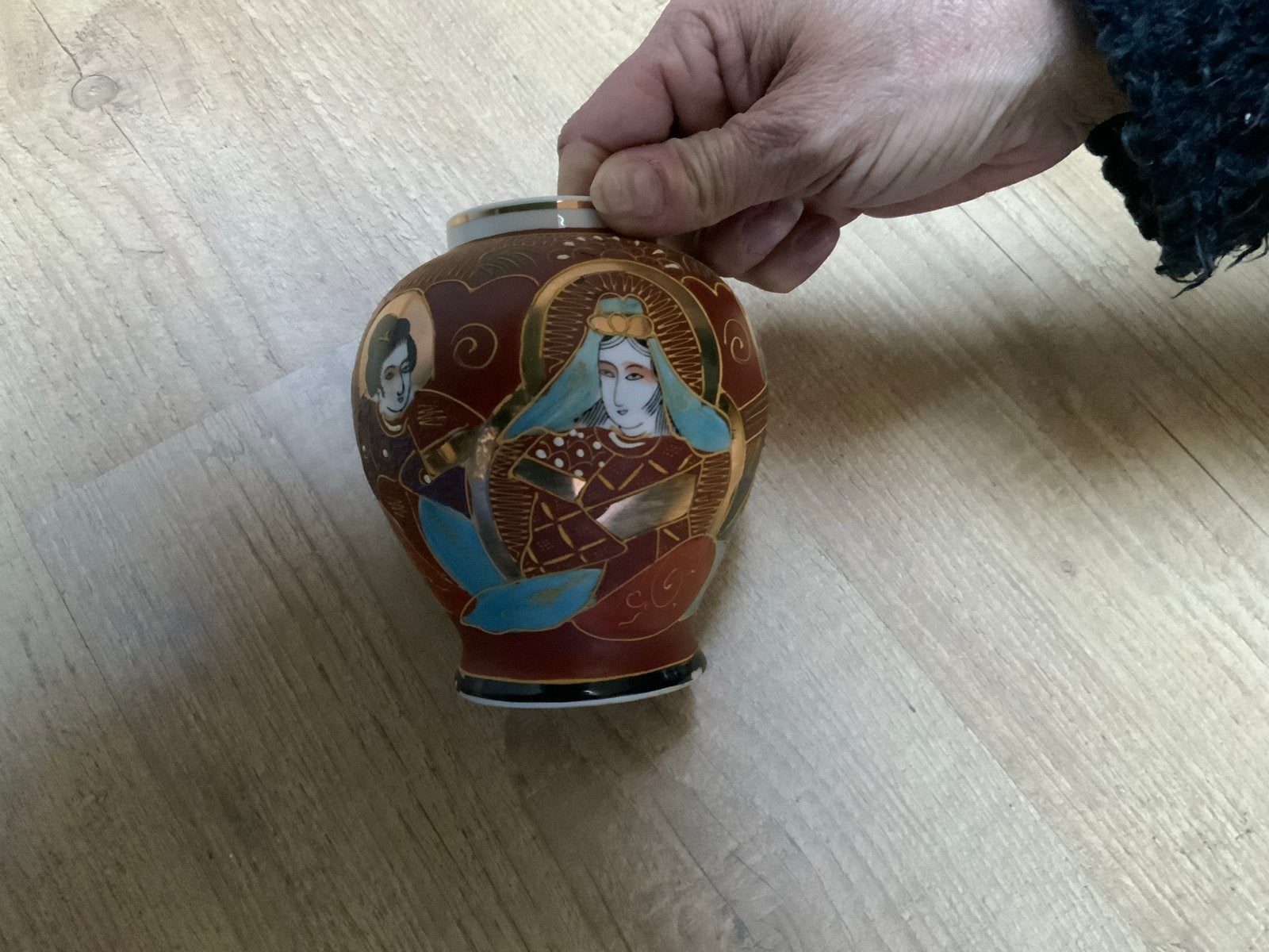 Set van 5 Chinese vaasjes in diverse maten, Antiek en Kunst, Ophalen of Verzenden