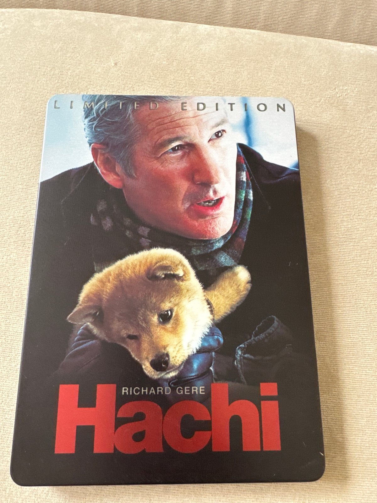 Hachi - Limited Edition DVD met Richard Gere, Alle leeftijden, Ophalen of Verzenden, Zo goed als nieuw, Boxset