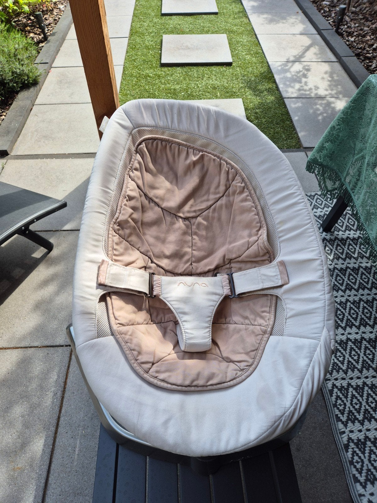 Nuna Leaf Wipstoel, Kinderen en Baby's, Ophalen, Zo goed als nieuw, Verstelbaar