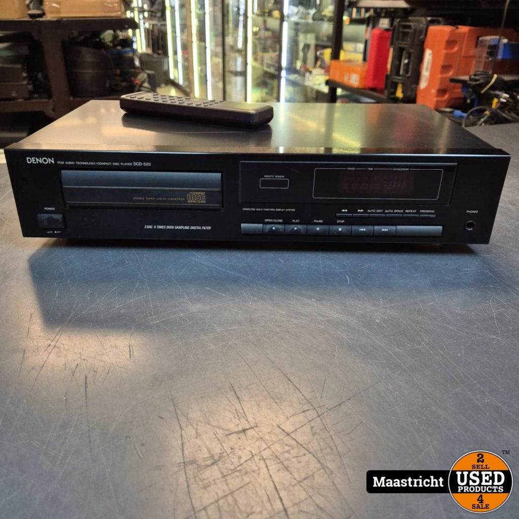 Denon Compact Disc Player DCD-520 - Met Remote, Audio, Tv en Foto, Denon, Gebruikt, Support@denon.com, 1-1-1, Shin-Yokohama
Kohoku-ku, Yokohama 222-0033
Japan